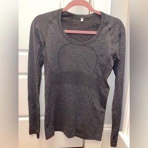 Lululemon Swiftly Tech Long Sleeve Shirt Gray Size 6